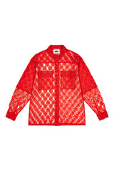 LACE SHIRT_red [unisex]
