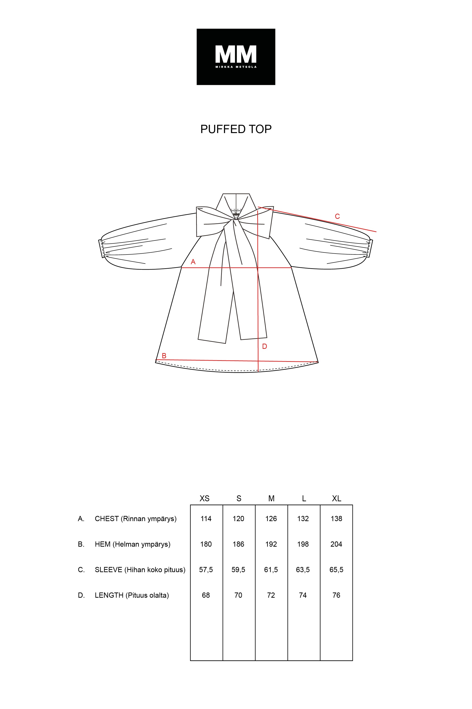 PUFFED LACE TOP (-50%)