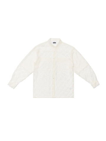 LACE SHIRT_ivory [unisex]