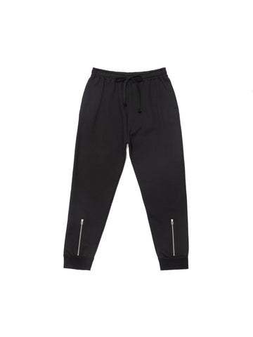 ZIPPER SWEATPANTS_black (-70%)