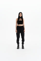 ZIPPER SWEATPANTS_black (-70%)