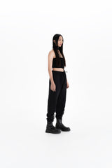 ZIPPER SWEATPANTS_black (-70%)