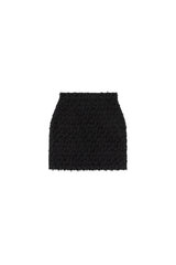 MOON MINI SKIRT_shredded black (-60%)